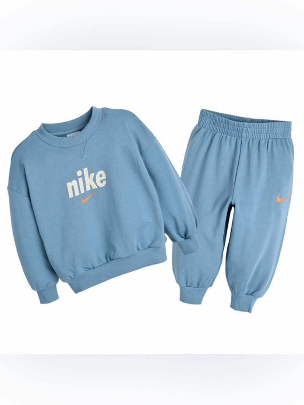 KIDS NIKE BLUE SWEATSHIRT & JOGGER SET